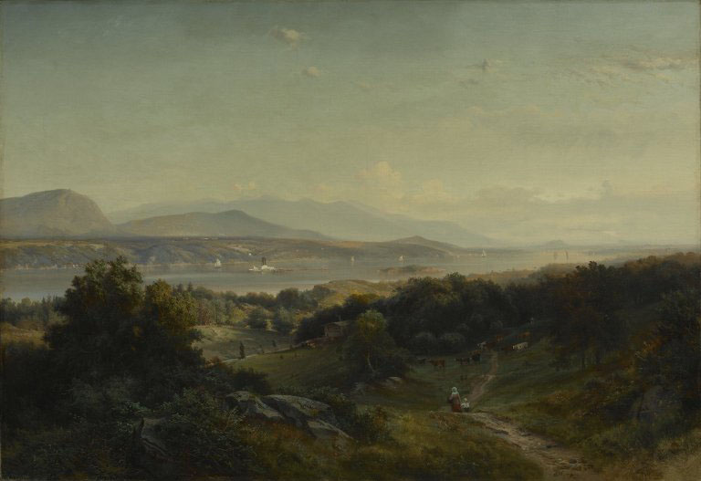 Johann Hermann Carmiencke Landscape, Hyde Park, New York